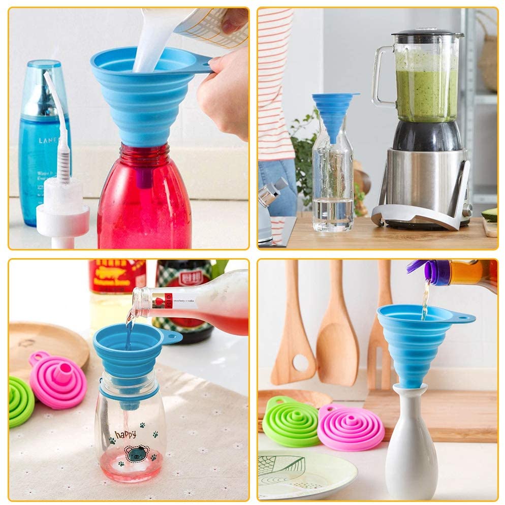 Imbuto pieghevole in silicone