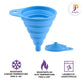 Imbuto pieghevole in silicone