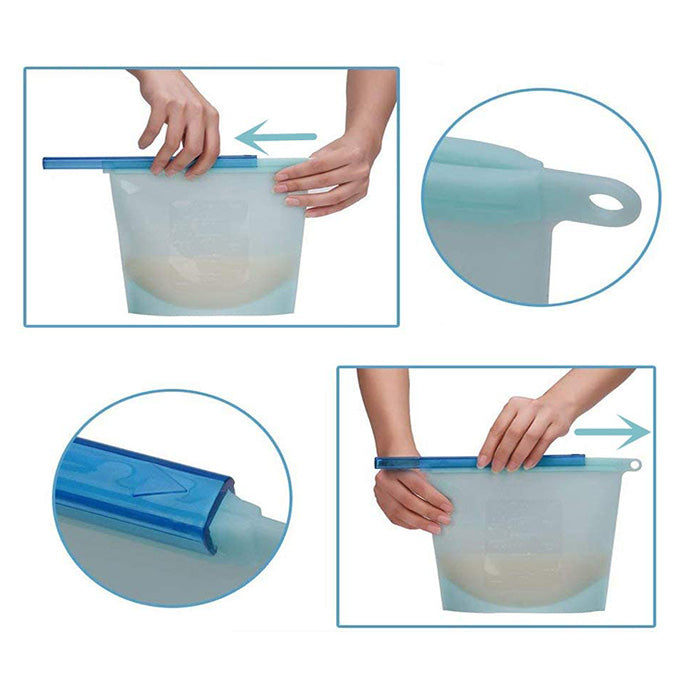Sacchetti in silicone per alimenti
