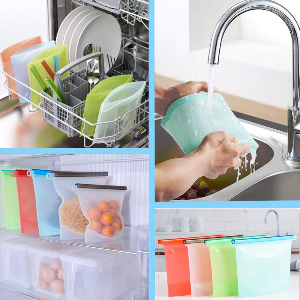 Sacchetti in silicone per alimenti