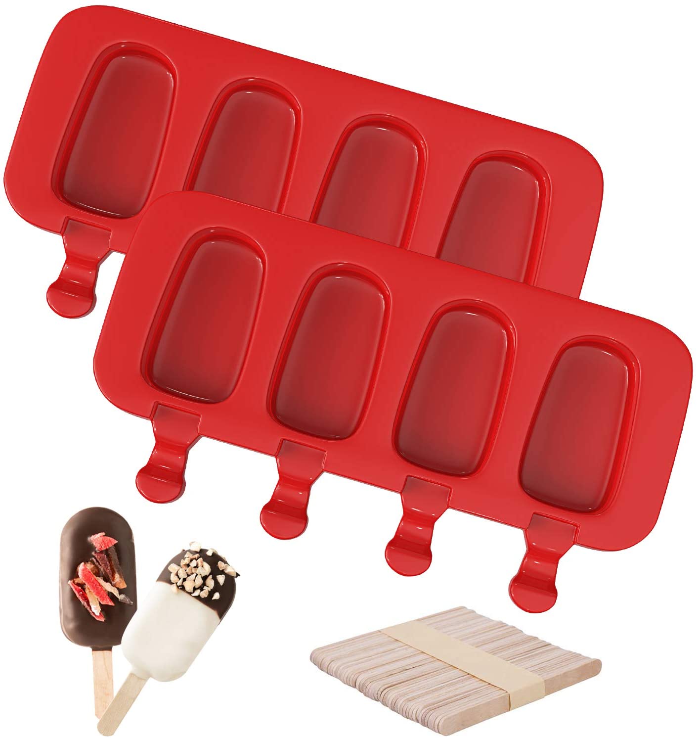 Stampi per gelati e ghiaccioli in silicone